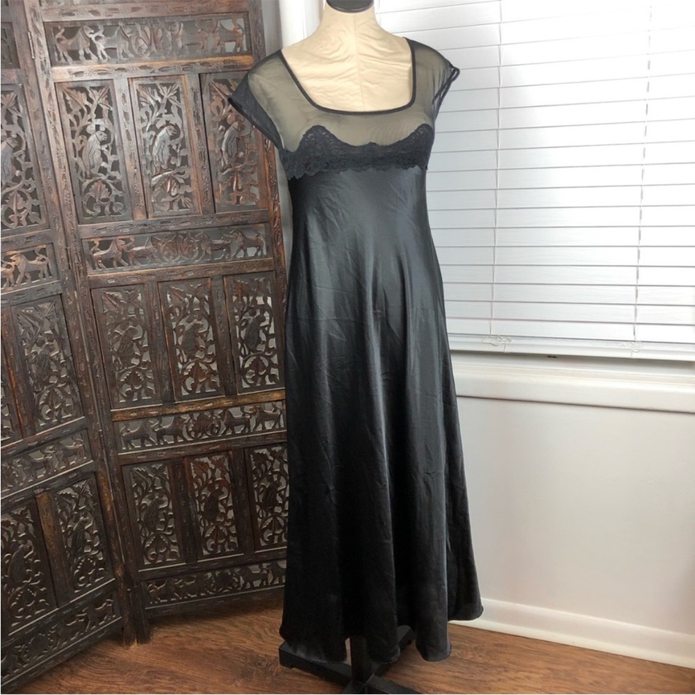 Vintage Valentino Slip Dress Nightgown Small